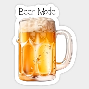 Beer Mode 2: Cold Summer Brew Sticker